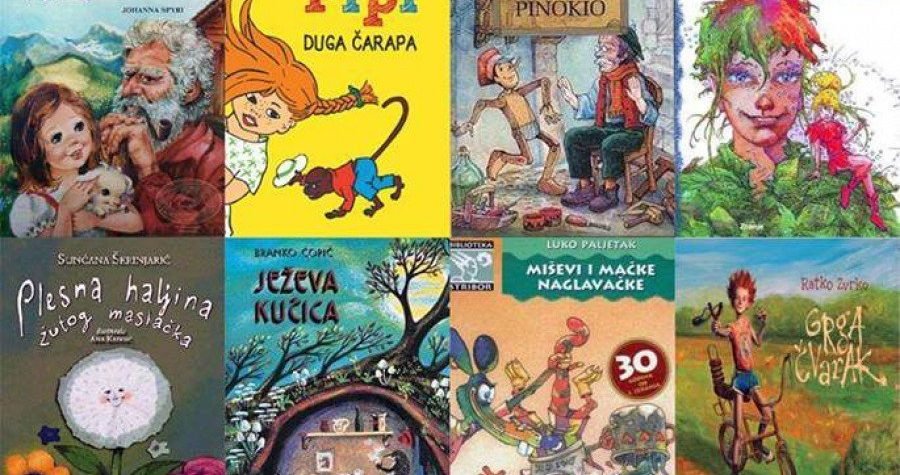 Prijedlog nove lektire: Ježeva vila s bazenom, Alisa u Zemlji Međugorja, Mali Princ Eugen, Dnevnik Anne Karleuše, Poštarska banka, Junaci Petrove i Pavlove ulice, Pipi duga cijev…