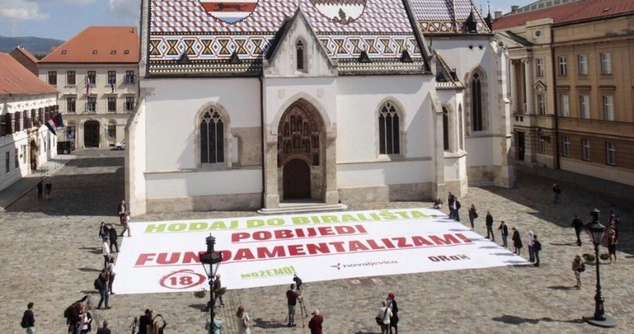 Hod do birališta koalicije Možemo – Nova ljevica – ORaH: Ako vam je dobro, onda ništa!