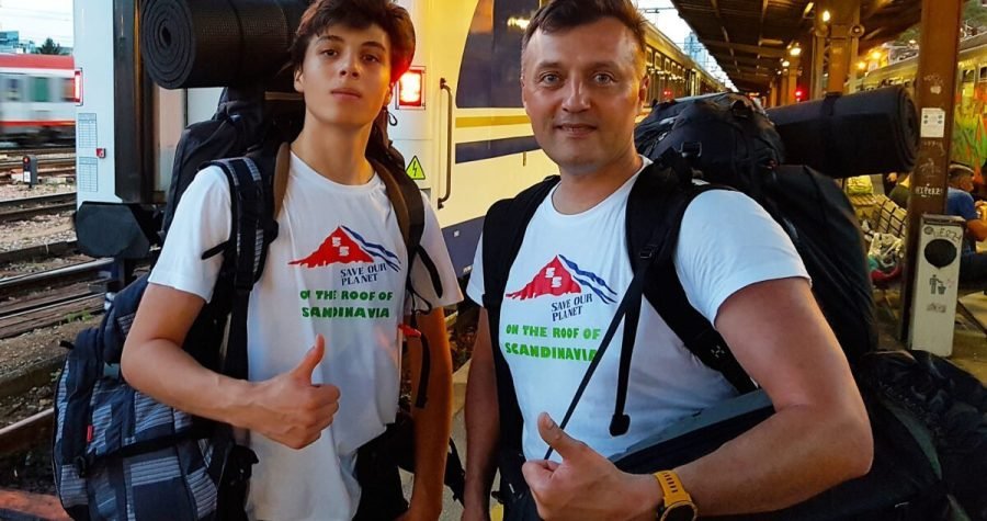 Otac i sin, Robert i Roko: Ekspedicija na krovove Skandinavije koji se tope 4 metra na mjesec