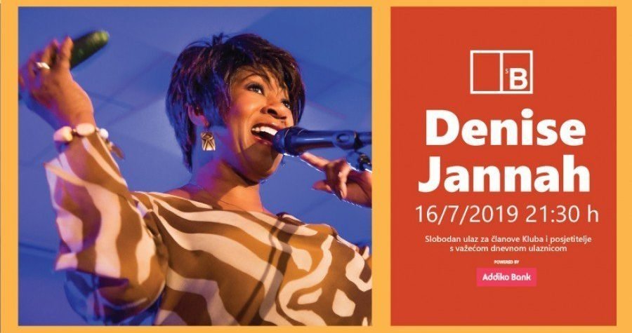 Svjetski jazz na Baroneu: Denise Jannah pjeva u noći punog mjeseca