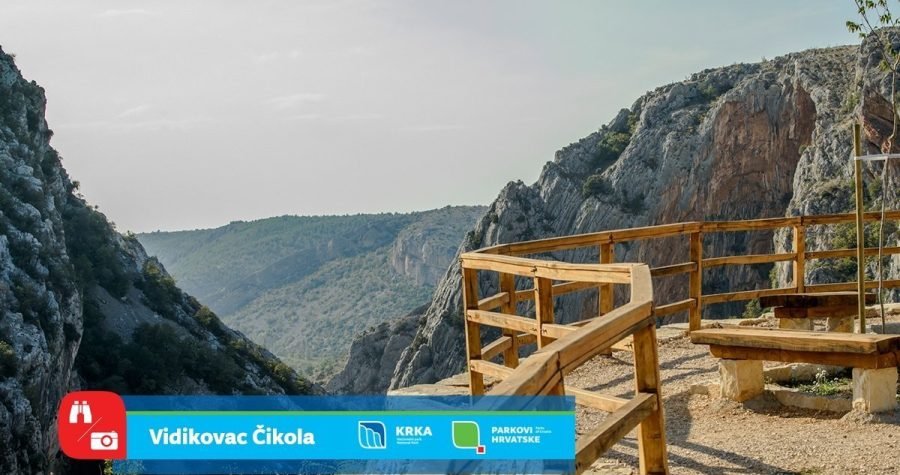 Iz NP Krka pozivaju posjetitelje na nove vidikovce: Uhvatite pogledom raskošnu ljepotu kanjona Čikole