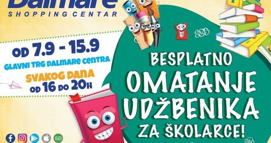 Dalmare: Besplatno omatanje udžbenika