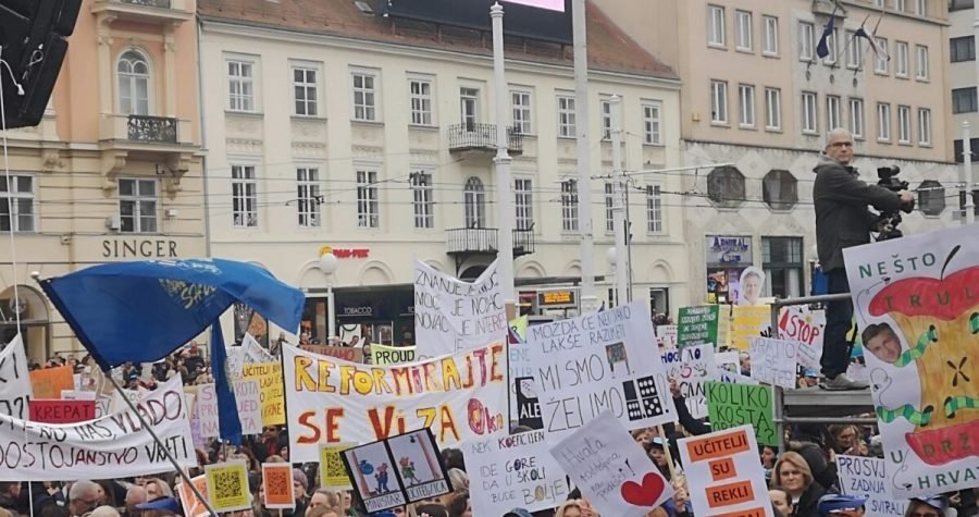 Policija i prosvjednici: Glavni ravnatelj policije Milina tvrdi da su po školama prosvjednici popisivani zbog sigurnosnih razloga ( ?! )