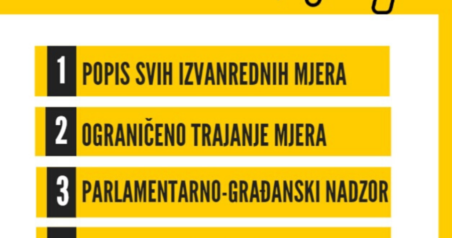 GONG o ograničavanju prava i sloboda: U borbi za zdravlje ne smijemo izgubiti demokraciju