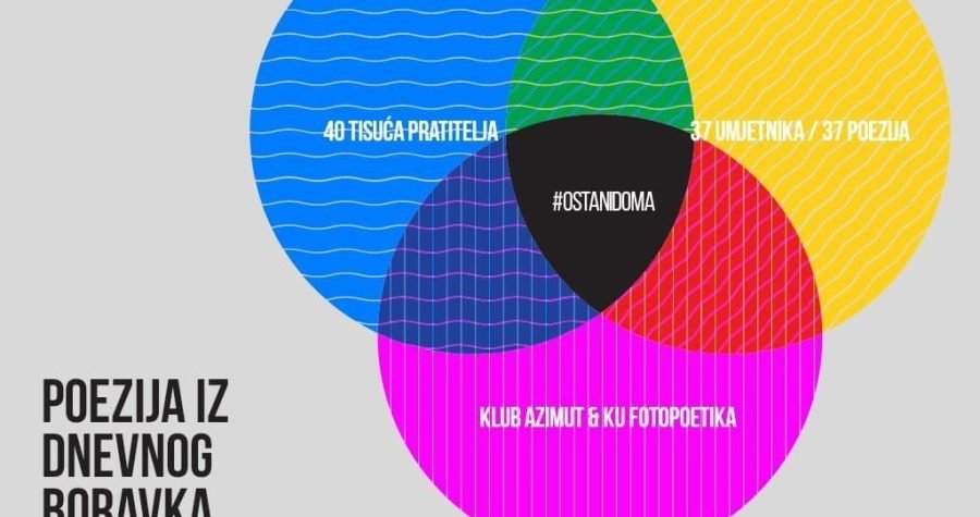 Poezija iz dnevnog boravka: Večeras finale na stranicama Azimuta i Fotopoetike