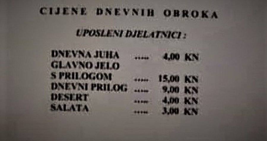 Dajmo im da jedu: Saborski zastupnici salatu u restoranu plaćaju astronomske 3 kune