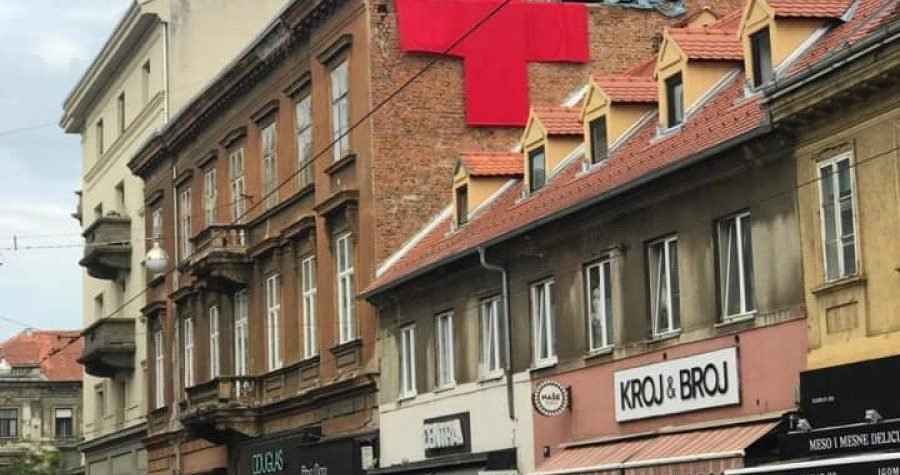 Ranjeni grad: Šest crvenih križeva na zagrebačkoj Ilici i Britancu