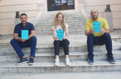 Autori knjige:  Krešimir Krolo, Željka Tonković i Sven Marcelić - foto Facebook)