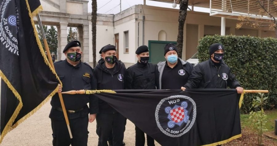 Incident u Zadru na obilježavanju VRO Maselnica: Milanović napustio svečanost zbog HOS-ovaca s ustaškim obilježjima, a Plenković u svemu vidi provokaciju lijevih opcija pred izbore ( ?! )