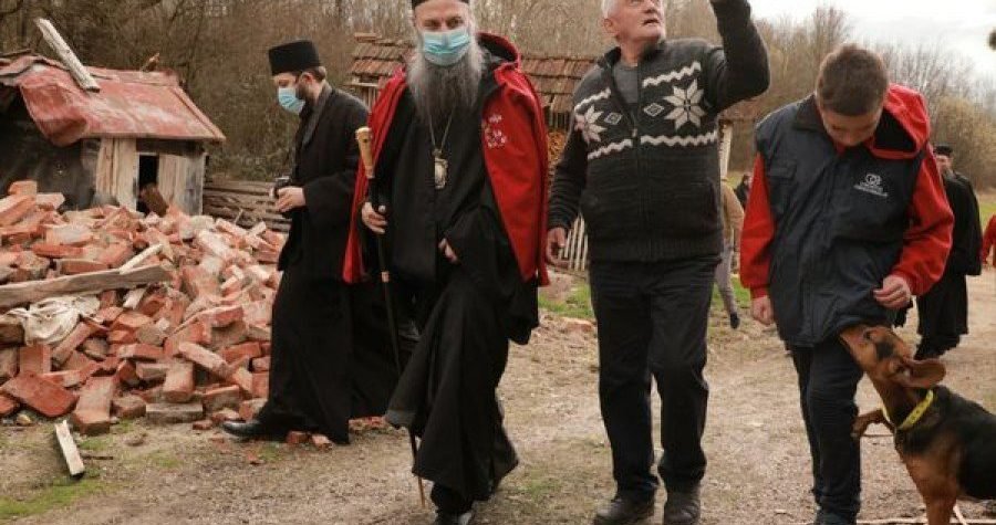 Patrijarh Porfirije na Baniji: Računajte na nas…