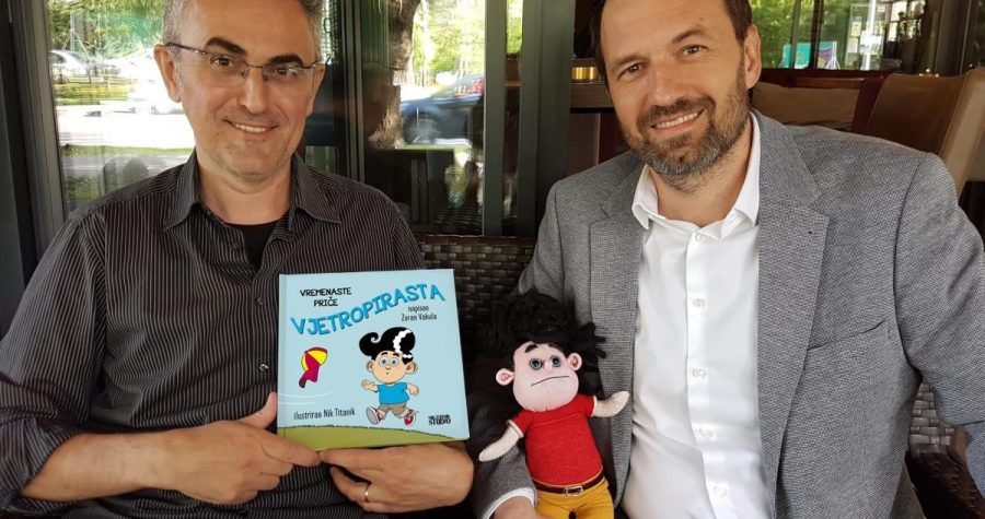 Vjetropirasta priča meteodramatičara Vakule i karikaturiste Titanika za male i velike