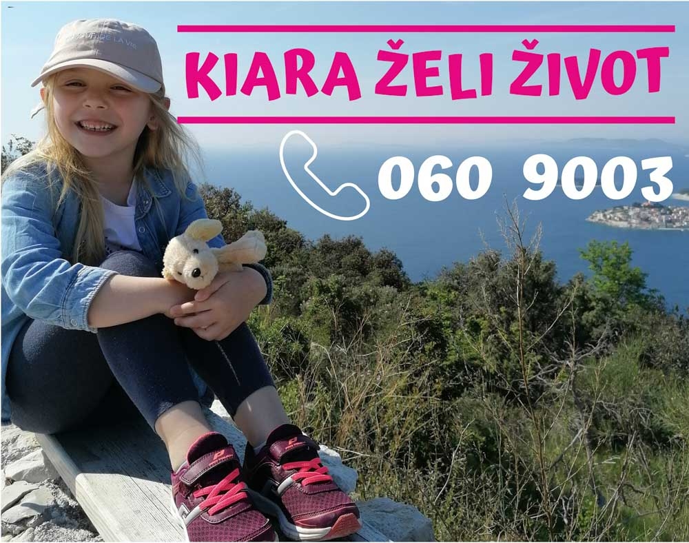 Mali iznajmljivači i veliki ljudi: Vlasnici apartmana prikupljaju novac za liječenje djevojčice Kiare Goršić
