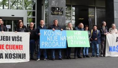 Kosinjani ne žele biti potopljeni i protjerani: Ne damo Kosinjsku dolinu!