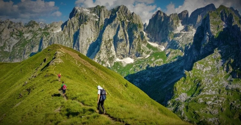 Planinari na Volušnici (foto TRIS/G. Šimac)