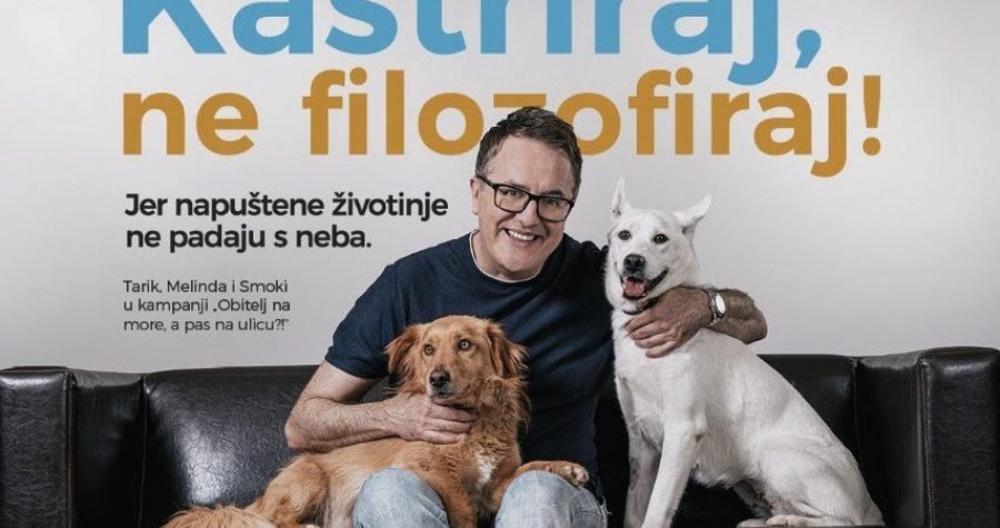 Prijatelji životinja: Tarik Filipović zaštitno je lice ovogodišnje kampanje “Obitelj na more, a pas na ulicu?!”