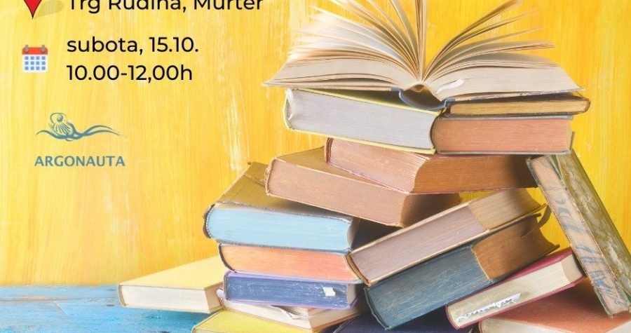 Udruga Argonauta poziva Murterine: Uključite se u akciju, i donirajte poneku knjigu za buduće murterske knjižnice na otvorenom!