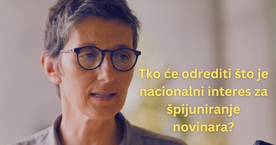 Maja Sever: Države EU bi odobrile špijuniranje novinara i njihovih izvora