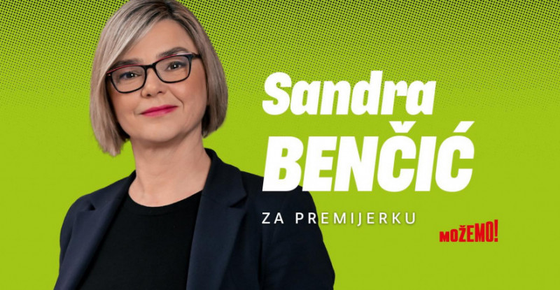 Sandra Benčić, kandidatkinja za premijerku: Pozivam građane da zajedno stvorimo bolju zemlju za sve