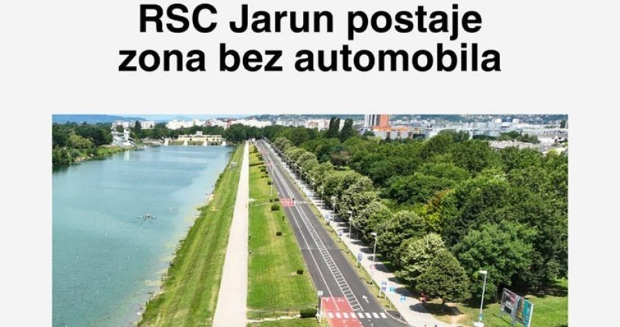 Na Dan Zemlje: Jarun postao zona bez automobila
