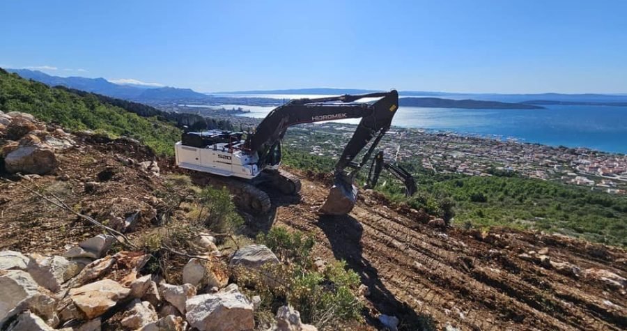 Kaštela: Građani zaustavili tajno započete radove na uništavanju Kozjaka radi bušenja tunela