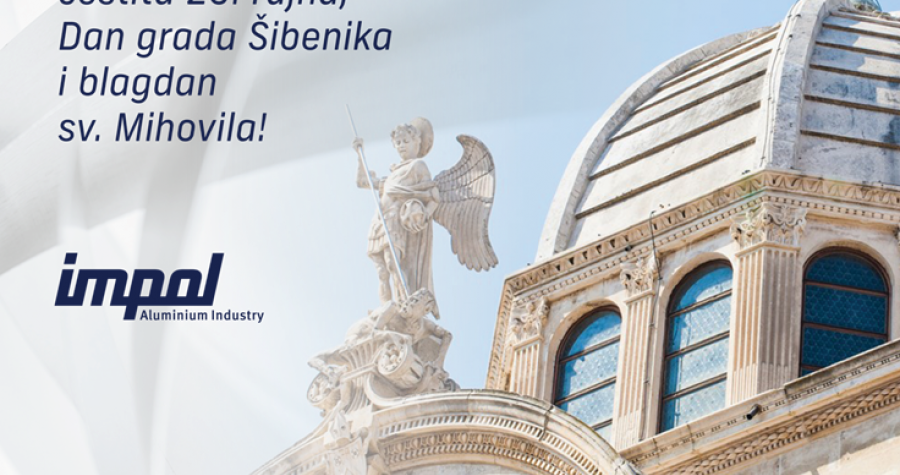 Impol-TLM čestita 29. rujna, Dan Grada Šibenika i blagdan sv. Mihovila