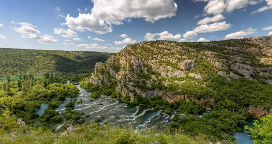 Ogrlice sred kanjona rijeke Krke