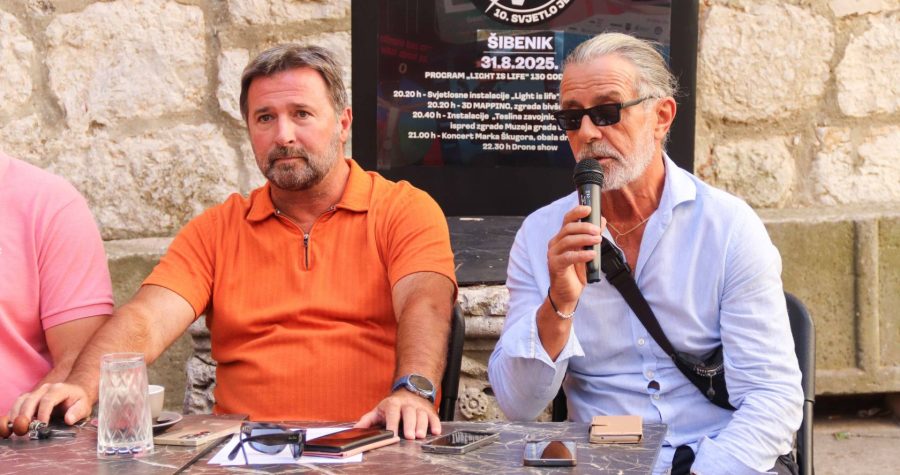 Grad Šibenik: “Light is life” – Šibenik slavi 130 godina svjetla uz prvi dron show u Dalmaciji