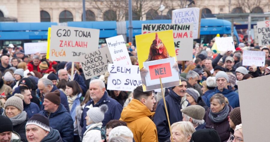 Hrvaska se probudila: Megaprosvjed protiv megazla