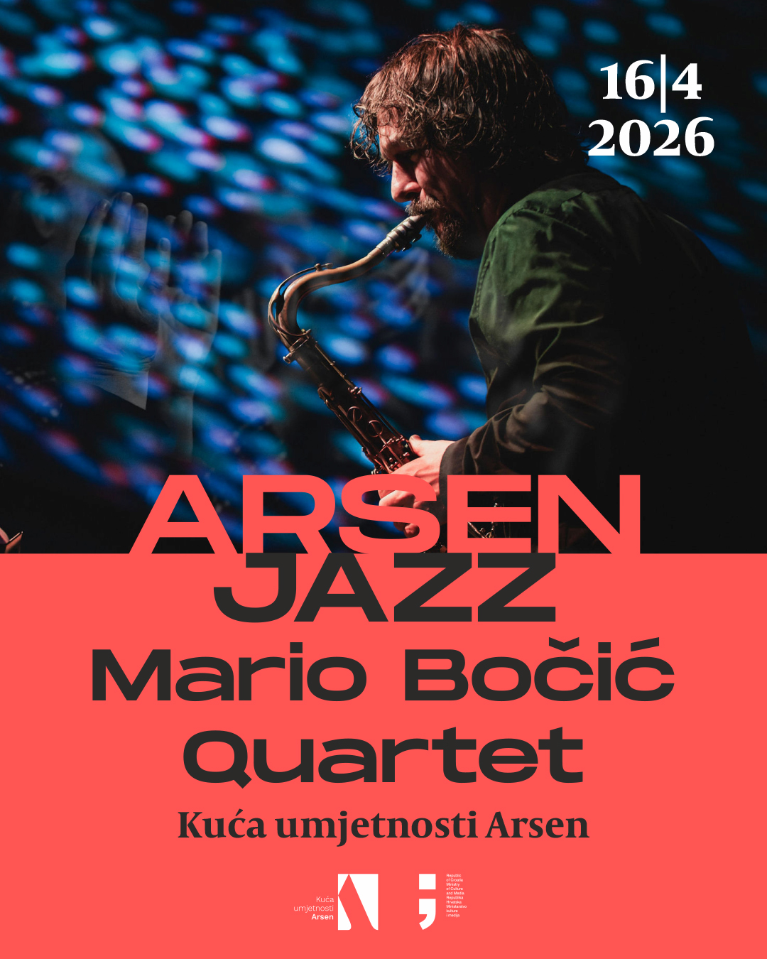 Arsen Jazz predstavlja Mario Bočić Quartet, ansambl koji istražuje granice žanra Arsen Jazz predstavlja Mario Bočić Quartet, ansambl koji istražuje granice žanra