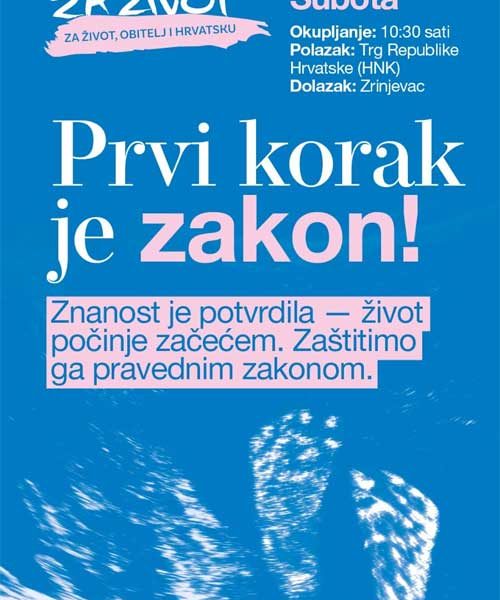 11.Hod za život: U povorku se uključio i Thompson, masa pjevala njegove pjesme, skup potvrdio jasan ideološko-politički predznak…