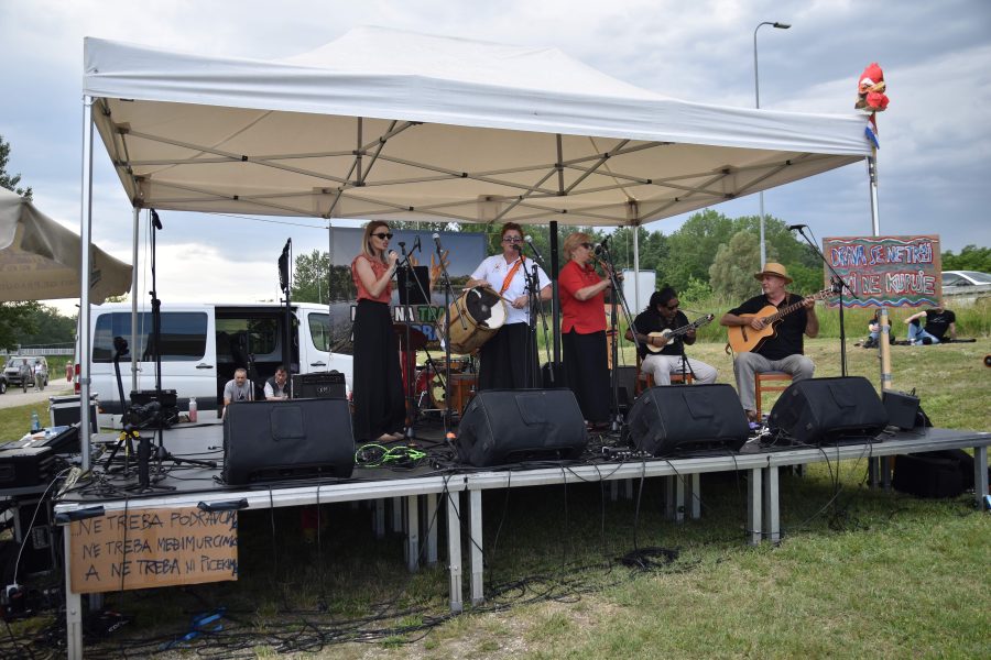 Prosvjedni koncert Rundeka i Cinkuša: Drava mora biti zdrava! Drava se ne trži!