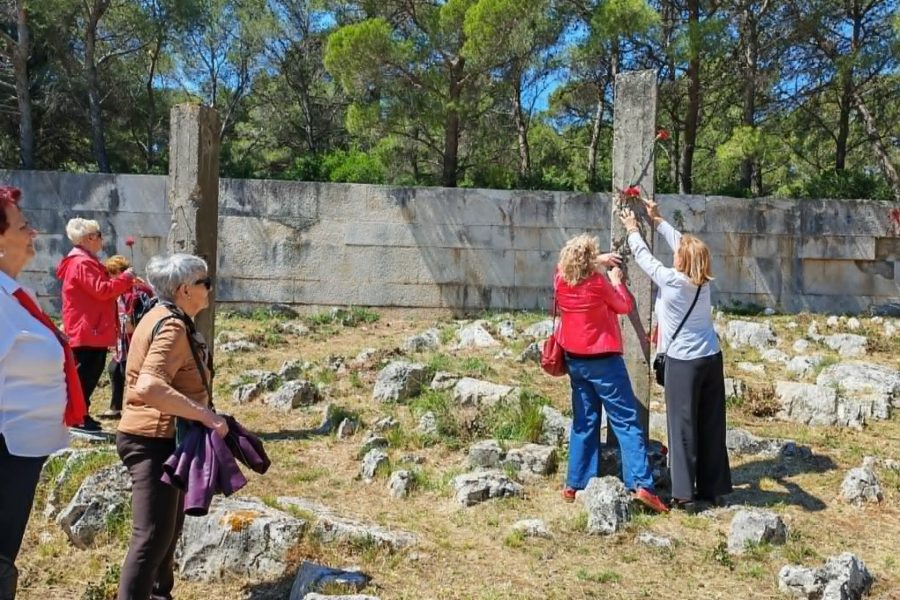 Grad Šibenik: Komemoracija u čast antifašistačkih žrtava u Spomen parku na Šubićevcu